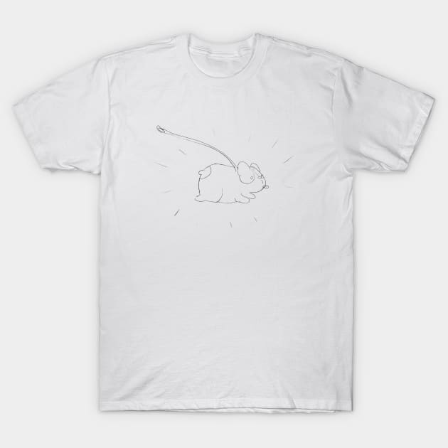 Walk! T-Shirt by Frenchie Boops 